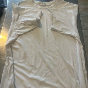 White mens Patagonia tee shirt